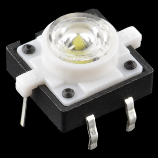 LED Tactile Button- White