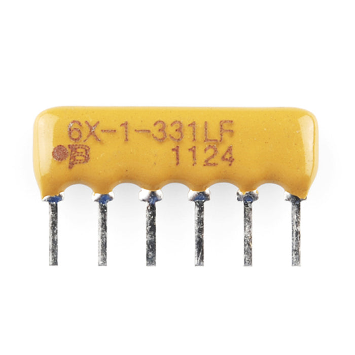 Resistor Network - 330 Ohm (6-pin bussed)