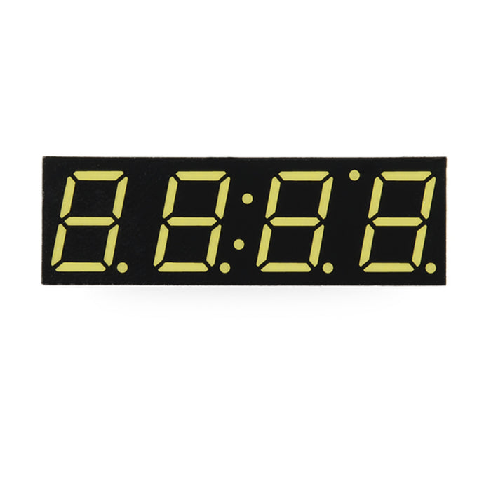 7-Segment Display - 4-Digit (White)