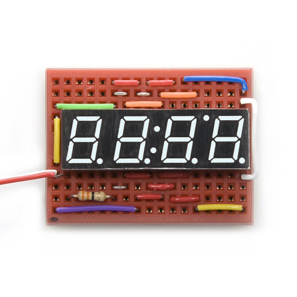 7-Segment Display - 4-Digit (White)