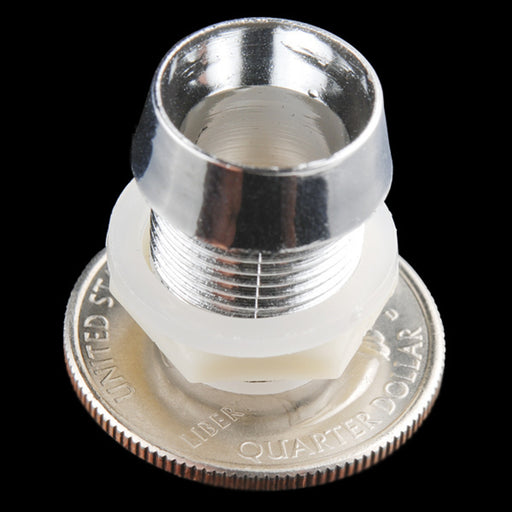 LED Holder - 10mm (Chrome Finish)