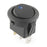 Rocker Switch - Round w/ Blue LED