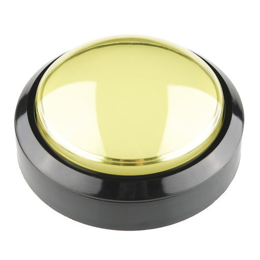 Big Dome Pushbutton - Yellow