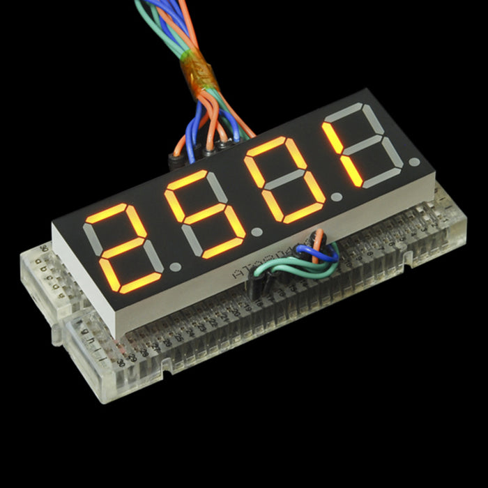 7-Segment Display - 20mm (Yellow)