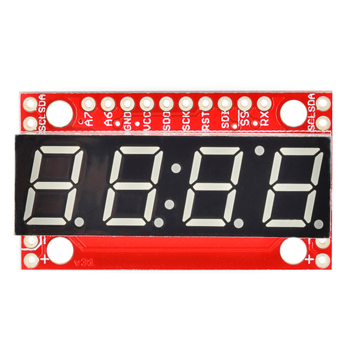 SparkFun 7-Segment Serial Display - Kelly Green