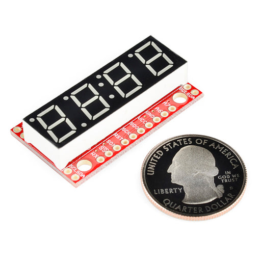 SparkFun 7-Segment Serial Display - White