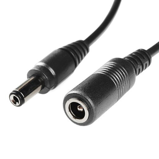 Barrel Jack Extension Cable - M-F (3 ft)