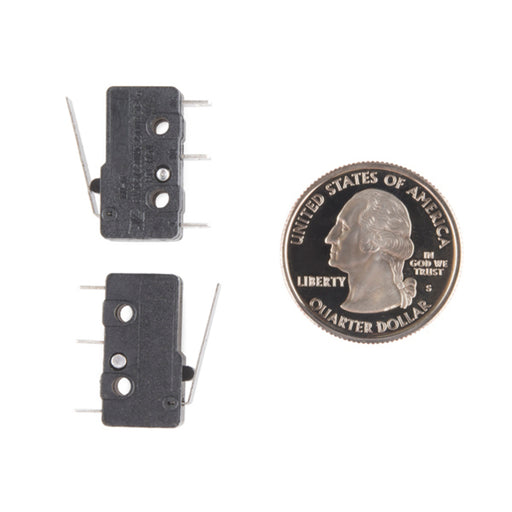 Mini Microswitch - SPDT (Lever, 2-pack)