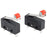 Mini Microswitch - SPDT (Roller Lever, 2-Pack)