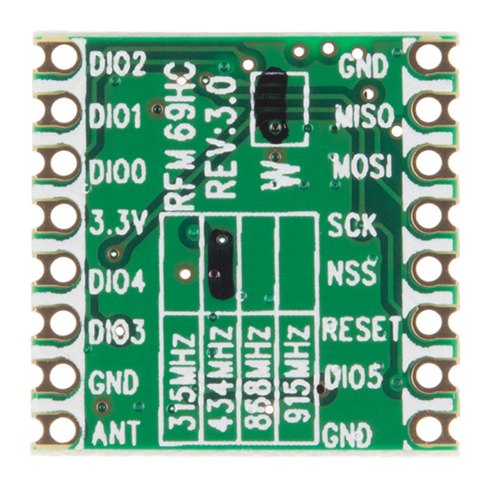 RFM69HCW Wireless Transceiver - 434MHz