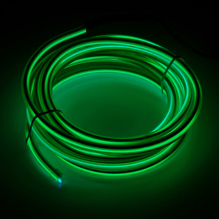 Bendable EL Wire - Green 3m