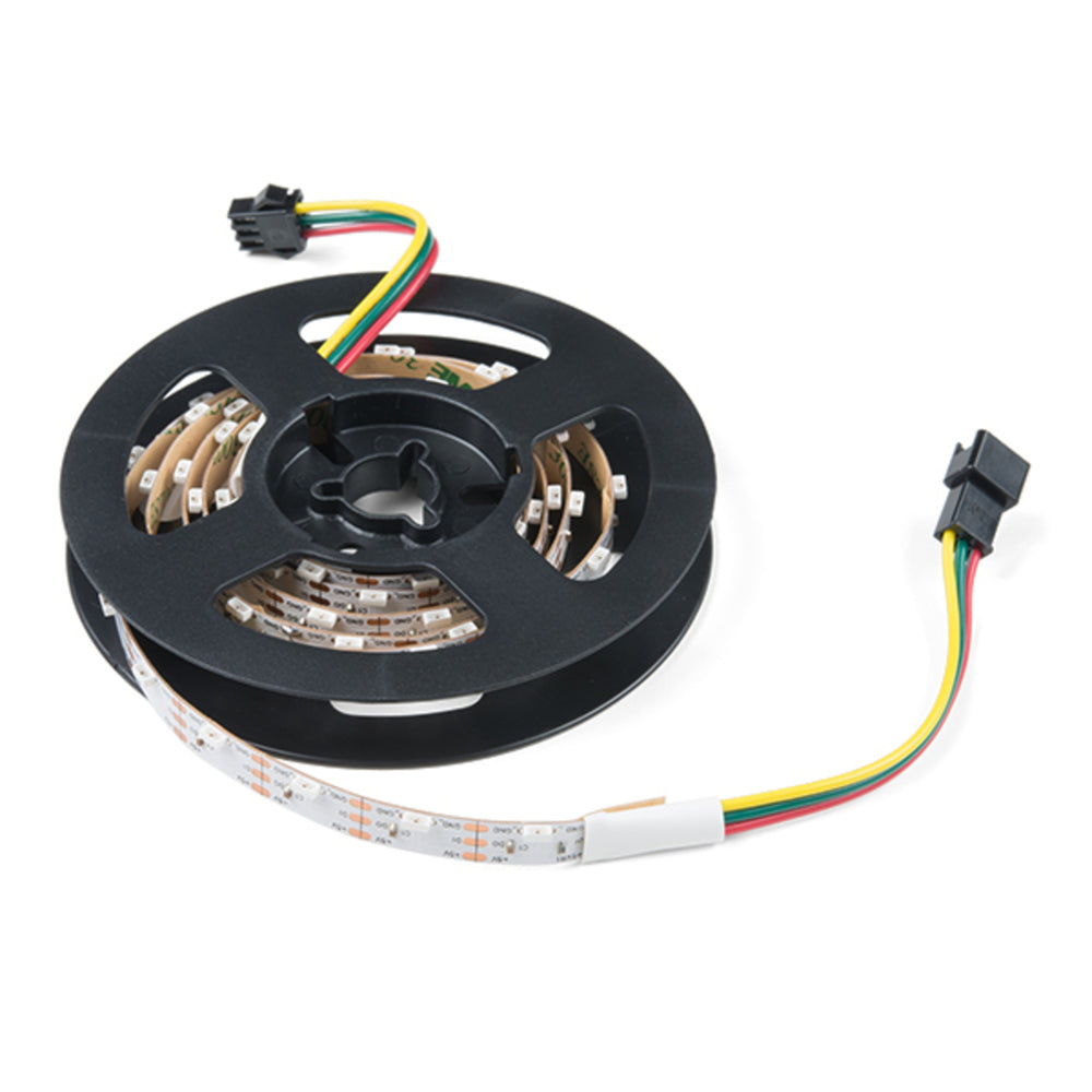 Skinny Side-Lit LED RGB Strip - Addressable, 1m, 60LEDs (SK6812)