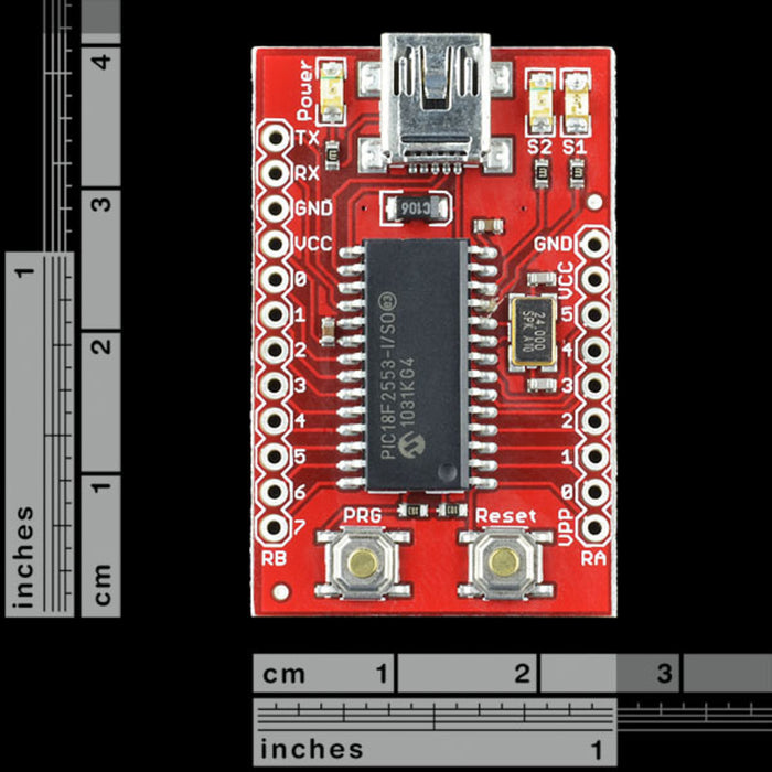 USB Bit Whacker - 18F2553 Development Board