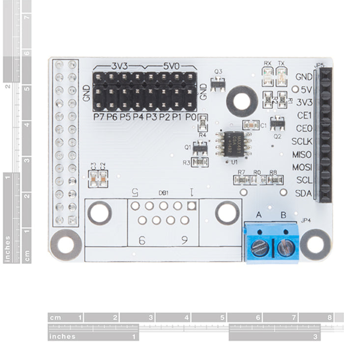 RS485 Shield V3 - Raspberry Pi