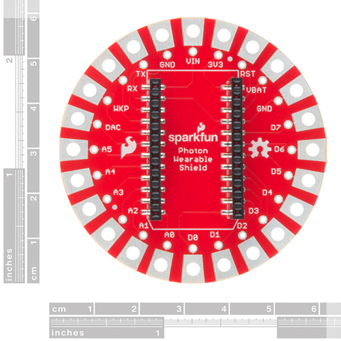 SparkFun Photon Wearable Shield