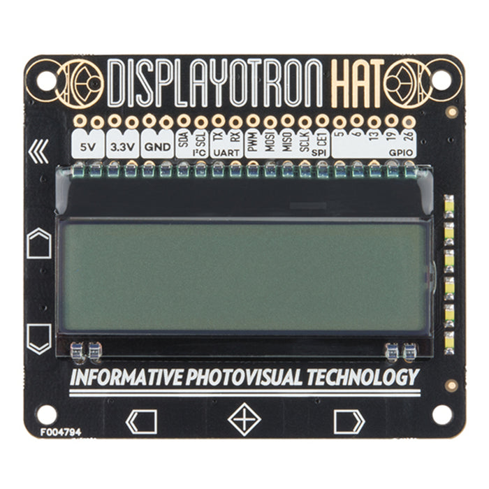 Pimoroni Display-O-Tron HAT