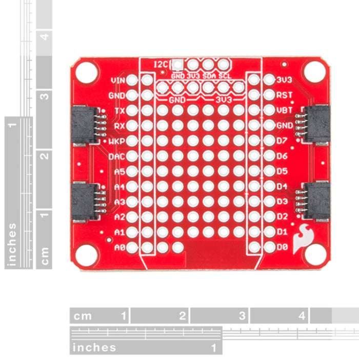 SparkFun Qwiic Shield for Photon