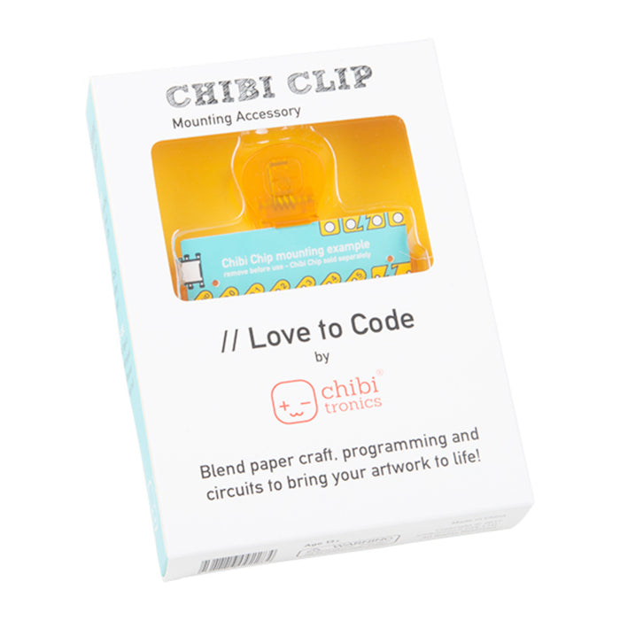 Love to Code Chibi Clip Mounting Accessory