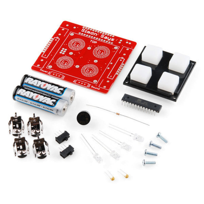 SparkFun Simon Says - Through-Hole Soldering Kit