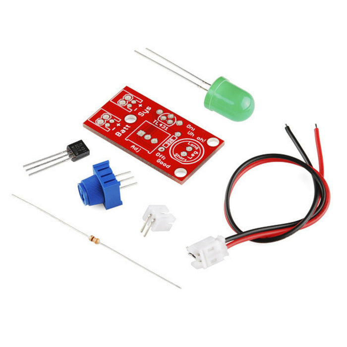 SparkFun "Uh-oh" Battery Level Indicator Kit