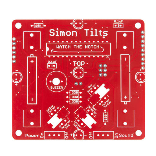 SparkFun Simon Tilts - Through Hole Soldering Kit