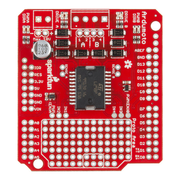 SparkFun Ardumoto Shield Kit