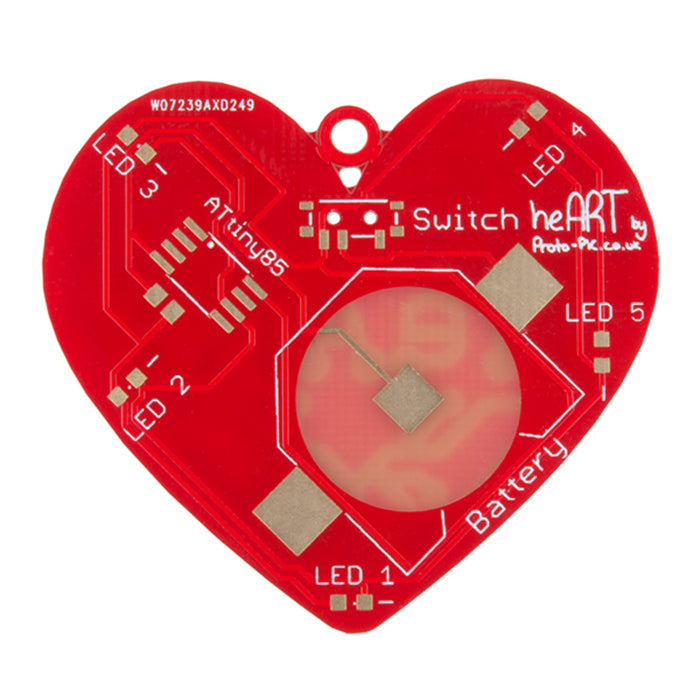 heART - Surface Mount Soldering Kit