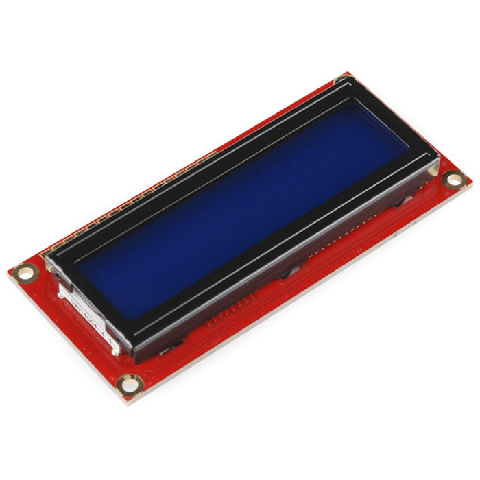 Basic 16x2 Character LCD - Yellow on Blue 5V