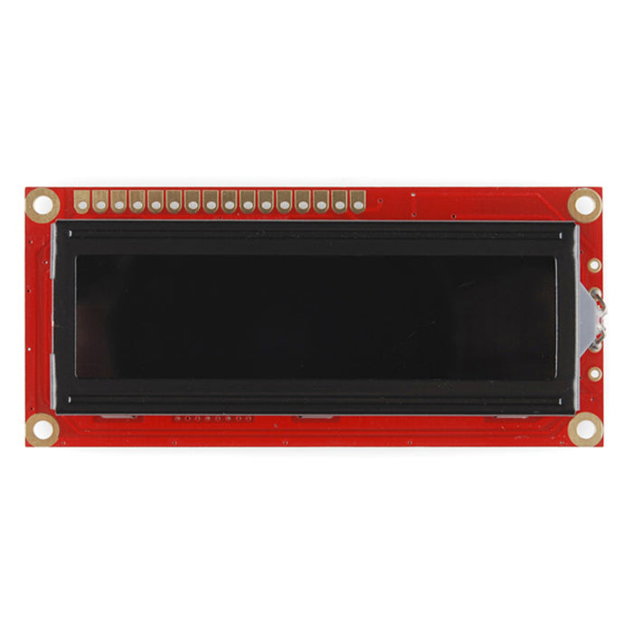 Basic 16x2 Character LCD - Red on Black 3.3V