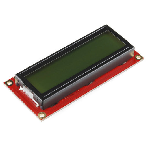 Basic 16x2 Character LCD - Black on Green 3.3V