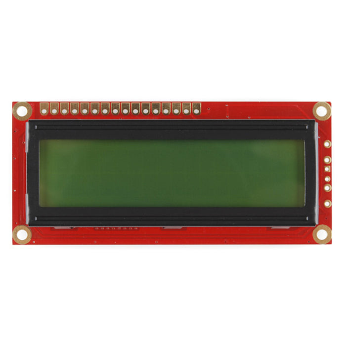 Basic 16x2 Character LCD - Black on Green 3.3V