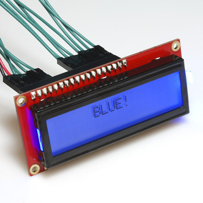 Basic 16x2 Character LCD - RGB Backlight 5V