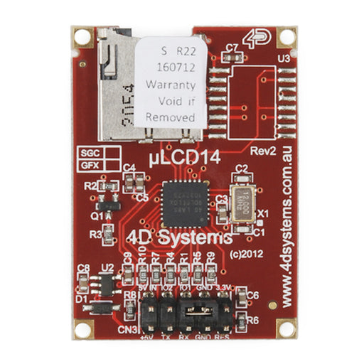 Serial Miniature LCD Module - 1.44" (uLCD-144-G2 GFX)