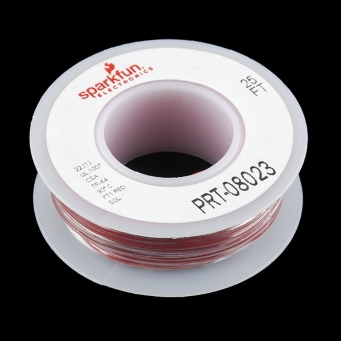 Hook-up Wire - Red (22 AWG)