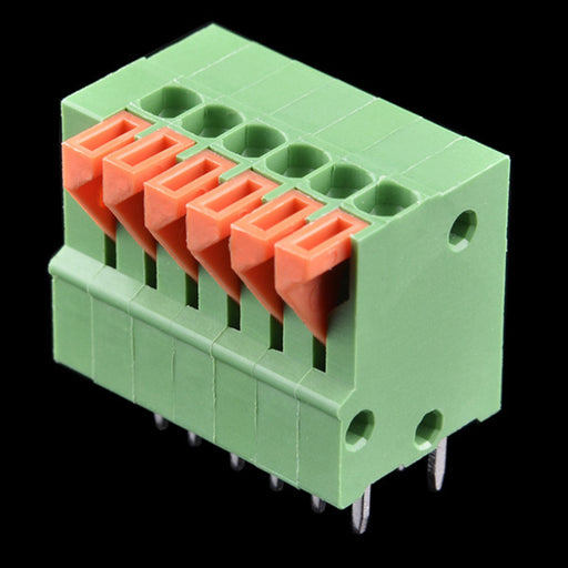 Spring Terminals - PCB Mount (6-Pin)