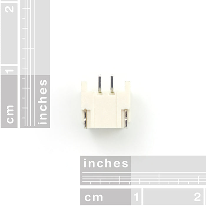 JST Right Angle Connector - White