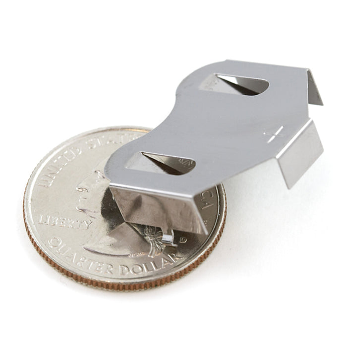 Coin Cell Battery Holder - 24.5mm (PTH)