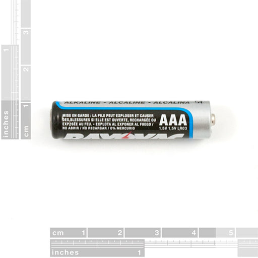 750 mAh Alkaline Battery - AAA