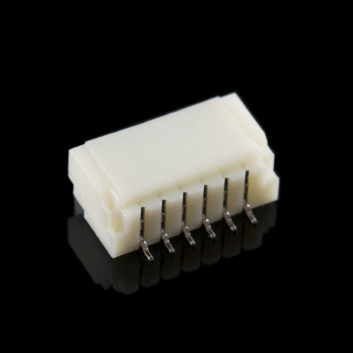 JST SH Horizontal 6-Pin Connector - SMD