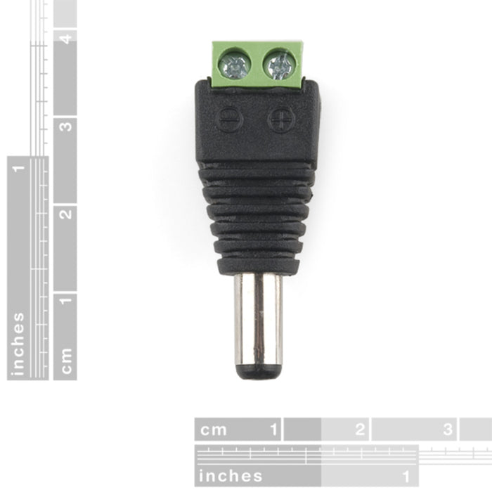 DC Barrel Jack Adapter - Male