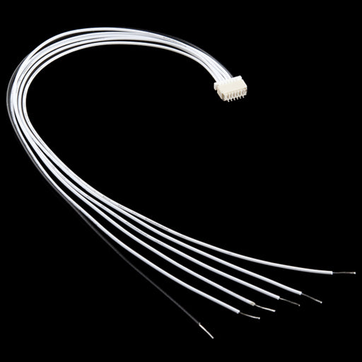 JST SH Jumper 6 Wire Assembly - 8"