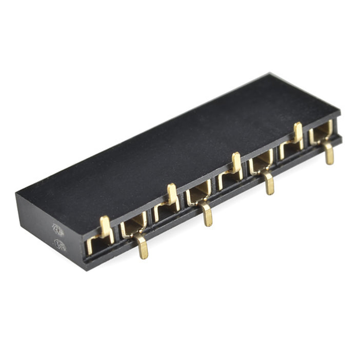 Header - 8-pin Female (SMD, 0.1")