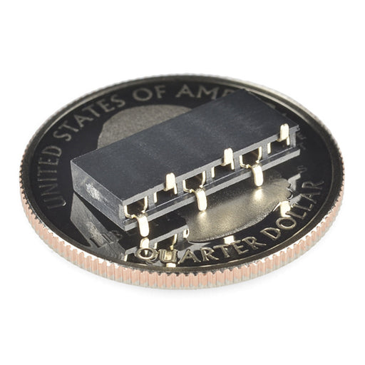 Header - 6-pin Female (SMD, 0.1")