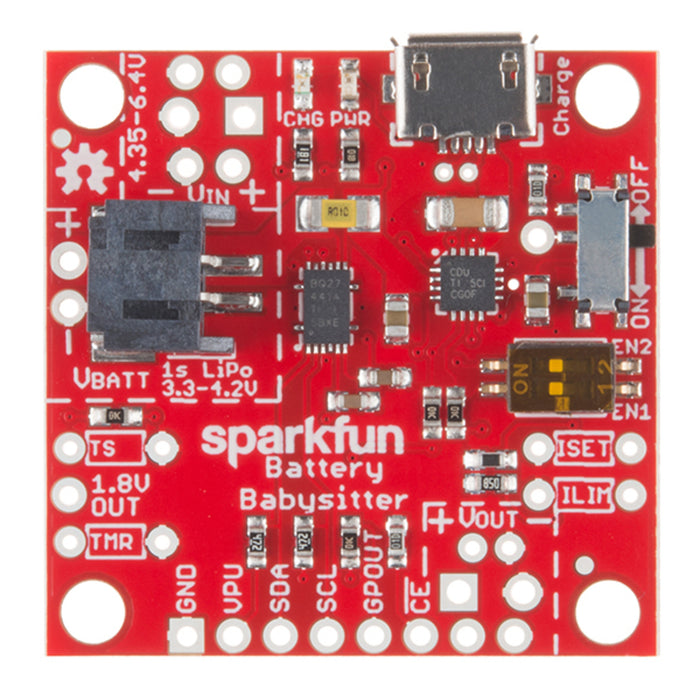 SparkFun Battery Babysitter - LiPo Battery Manager