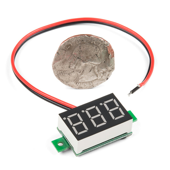 Digital LED Voltmeter