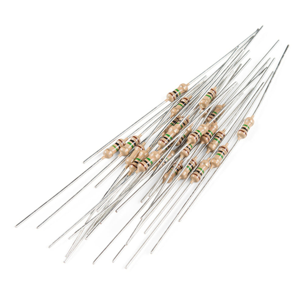 Resistor 1M Ohm 1/4 Watt PTH - 20 pack (Thick Leads)