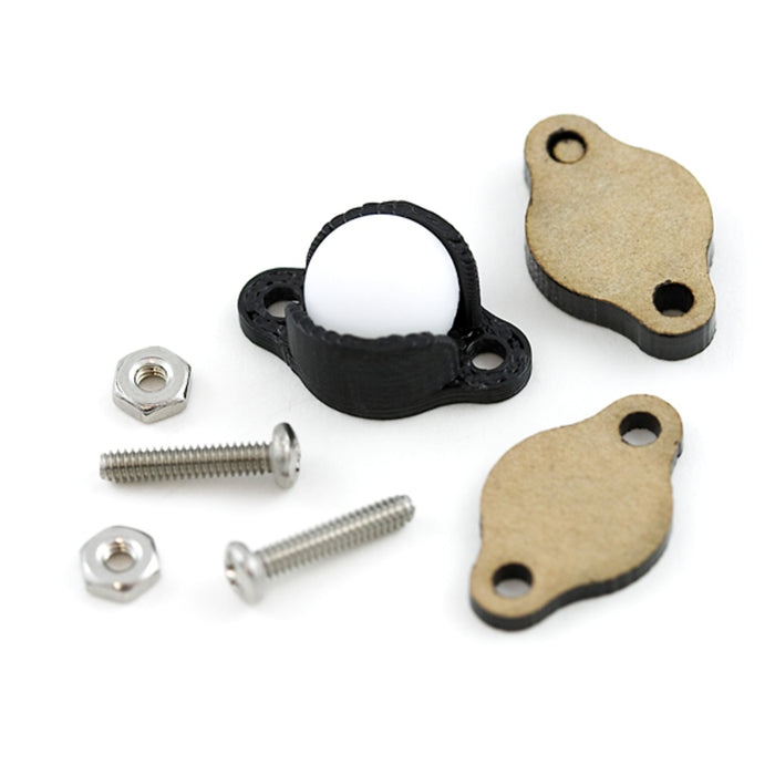 Ball Caster Plastic - 3/8"