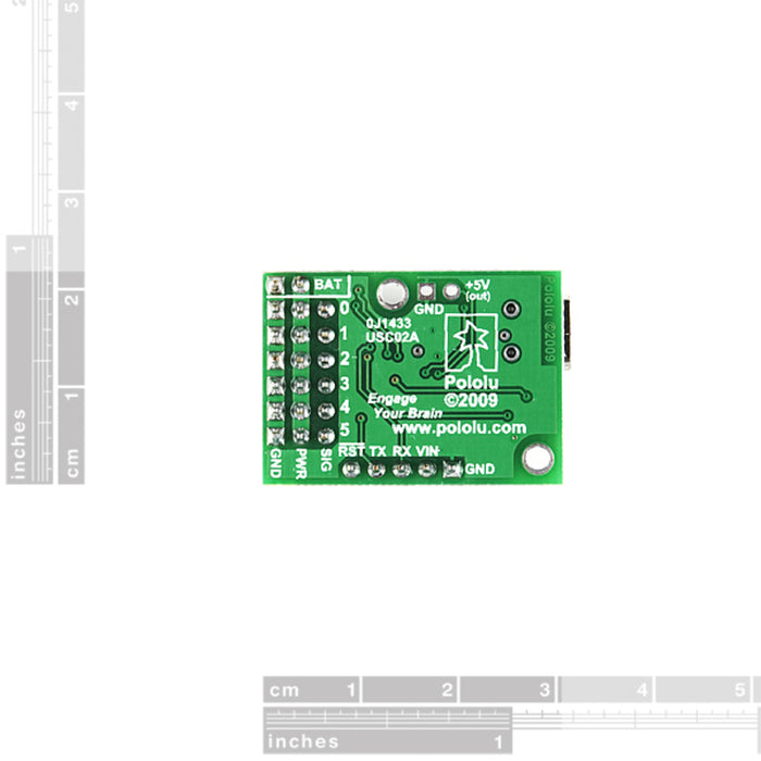 Micro Maestro 6-channel USB Servo Controller