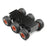 Wild Thumper 6WD Chassis - Black (34:1 gear ratio)