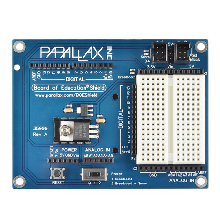 Robotics Shield Kit for Arduino - Parallax